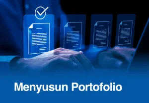 Preview modul menyusun portofolio